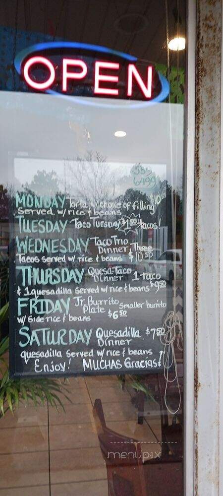La Taquiza - Northbrook, IL menu_pic