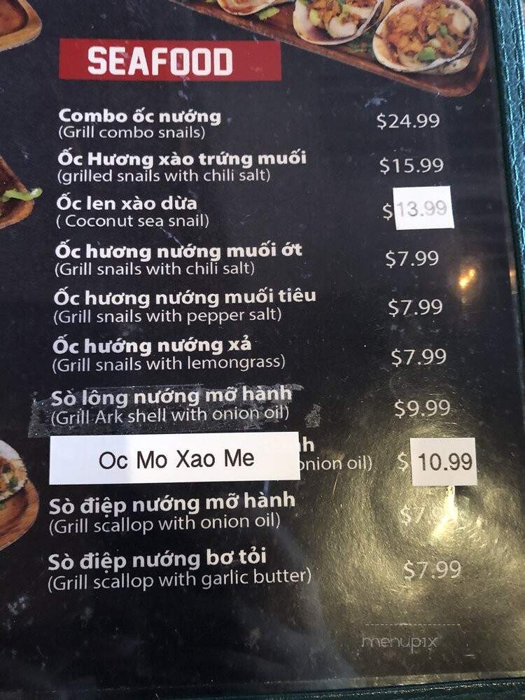 One Hot Pot & Grill - Houston, TX menu_pic