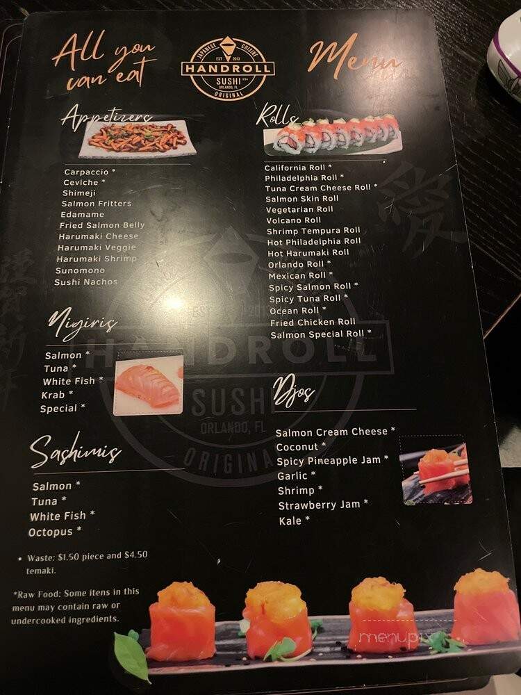 Hand Roll Sushi - Orlando, FL