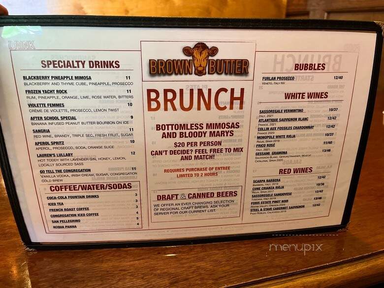 Brown Butter - New Orleans, LA menu_pic