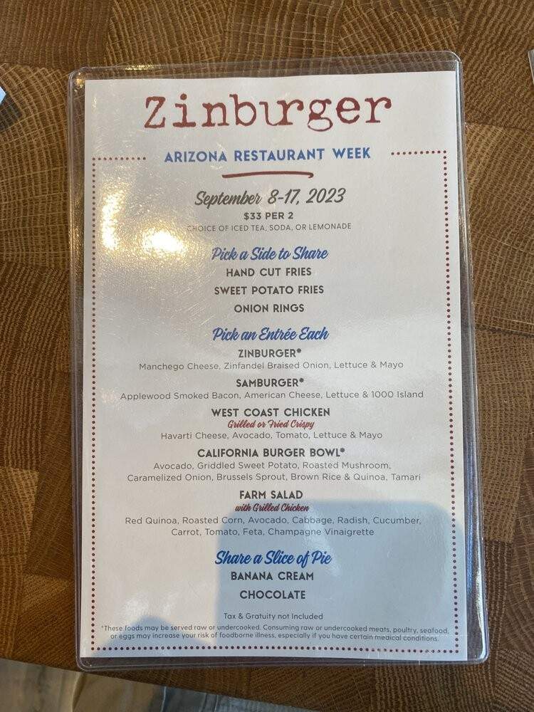 Zinburger - Gilbert, AZ