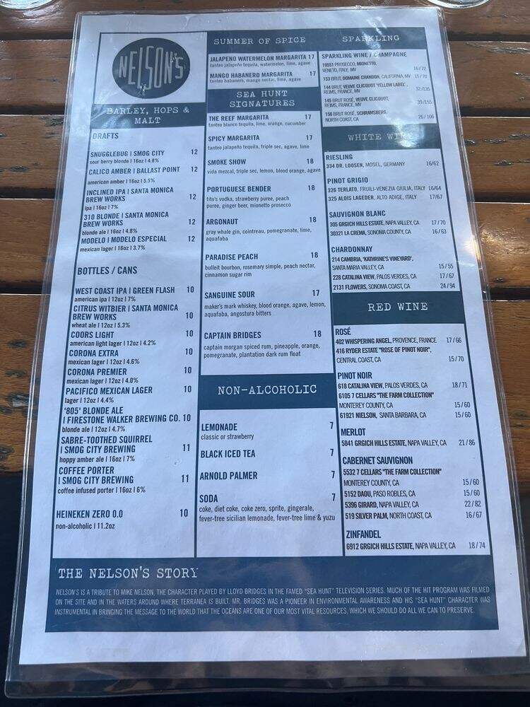 Nelson's - Rancho Palos Verdes, CA