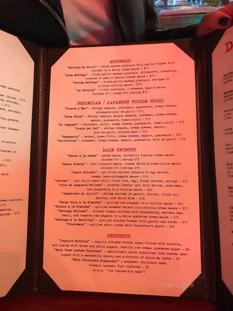 Caoba Brooklyn Bistro - Brooklyn, NY menu_pic