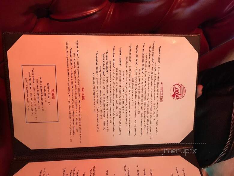 Caoba Brooklyn Bistro - Brooklyn, NY menu_pic