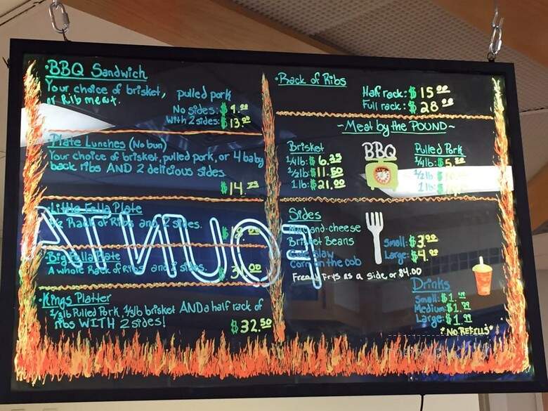 Bad 2 Da Bone BBQ - Fairbanks, AK menu_pic