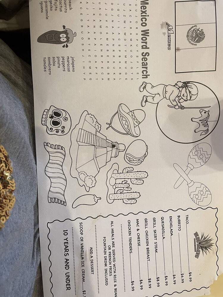 Blue Agave - Parkland, FL menu_pic