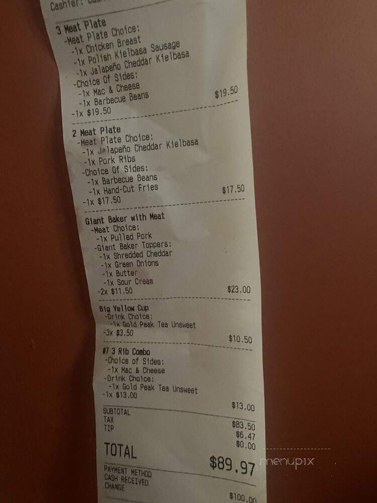 Dickey's Barbecue Pit - Highland, CA menu_pic
