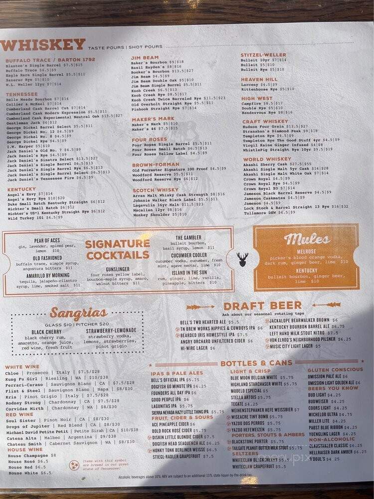 Sutler - Nashville, TN menu_pic