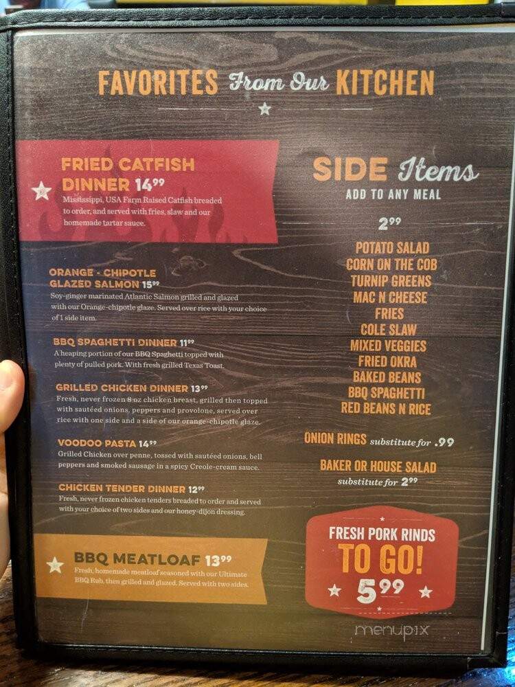 Memphis BBQ Co. - Dunwoody, GA menu_pic