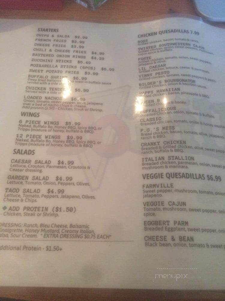 Bodillaz Togo - Richmond, VA menu_pic