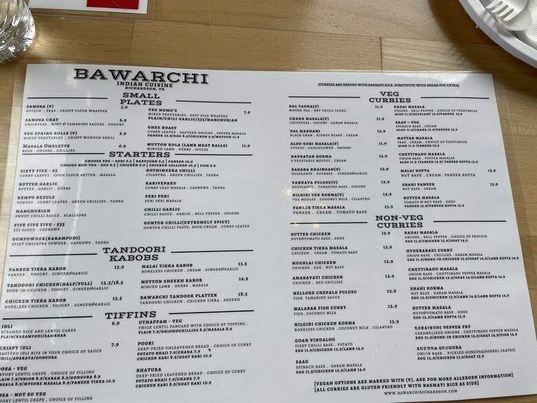 Bawarchi Biryani Point - Indian Cuisine - Richardson, TX