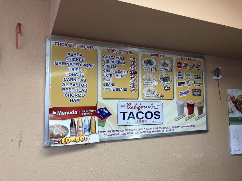 Tacos California - Lakewood, WA