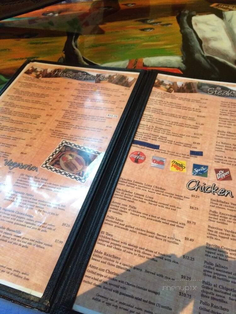 Carlos Santina - Iron Mountain, MI menu_pic