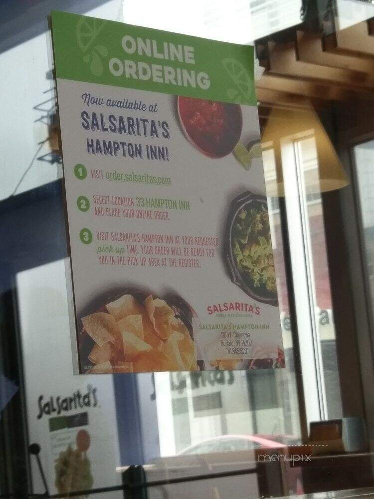 Salsarita's Fresh Cantina - Buffalo, NY menu_pic