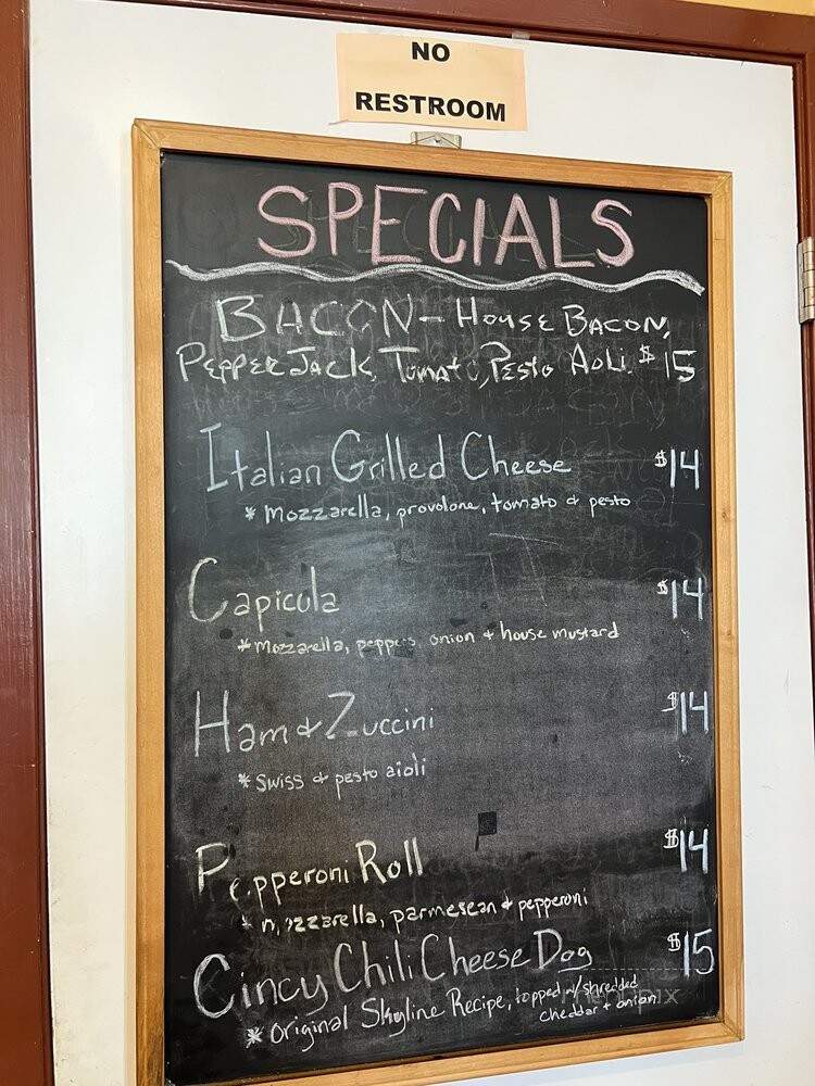 Modigliani Cafe - Oakland, CA menu_pic