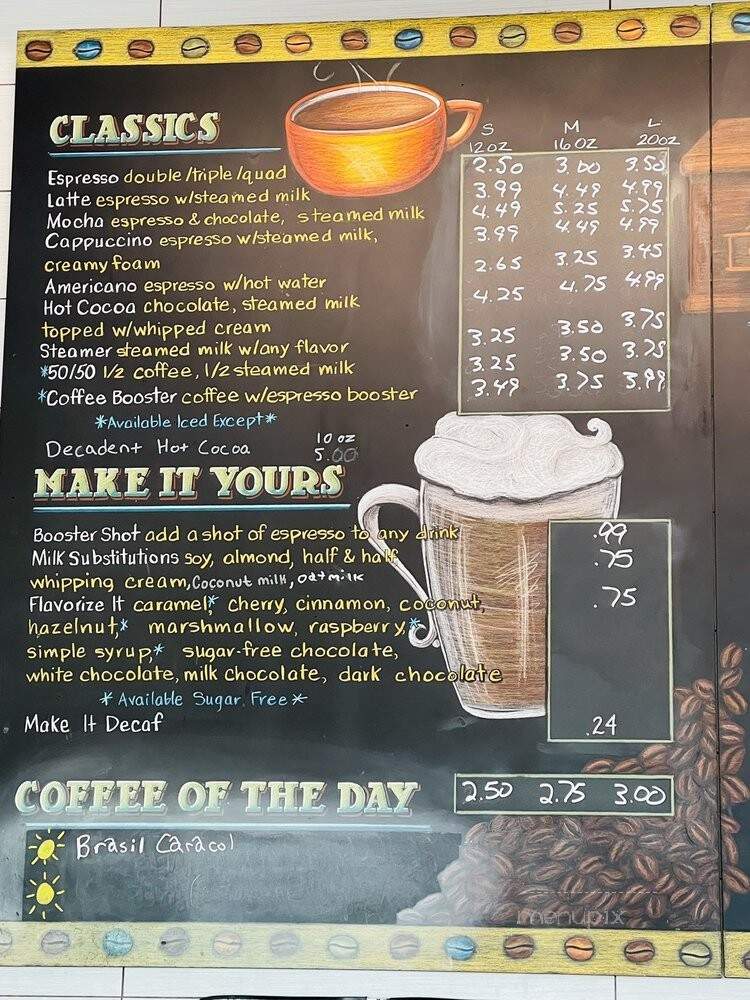 Novi Coffee and Tea - Novi, MI menu_pic