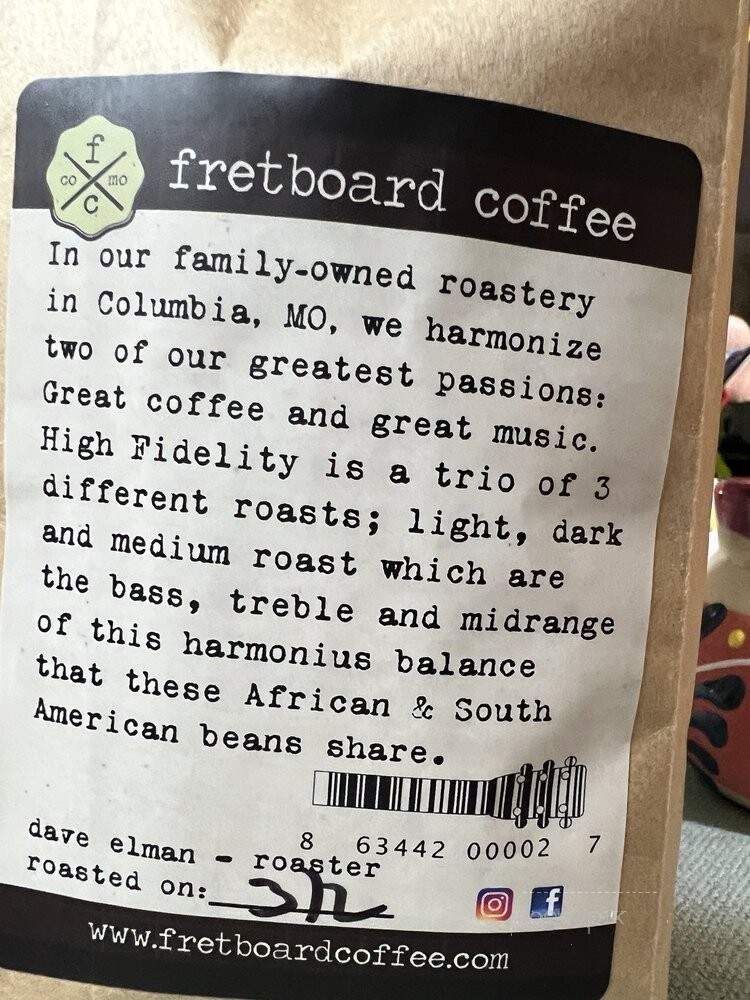 Fretboard Coffee - Columbia, MO