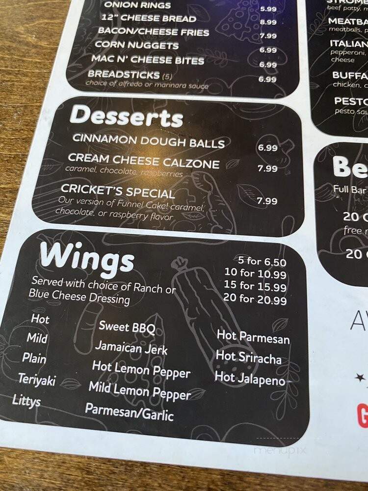 Little Italy's Pies & Pints - Birmingham, AL menu_pic