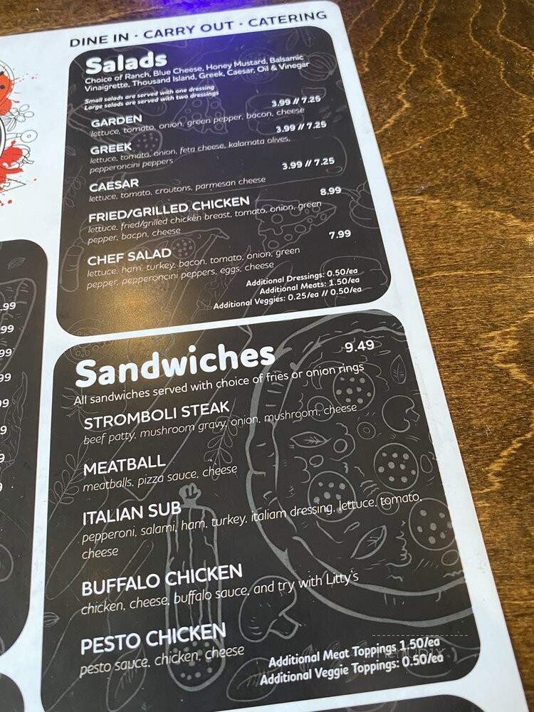 Little Italy's Pies & Pints - Birmingham, AL menu_pic
