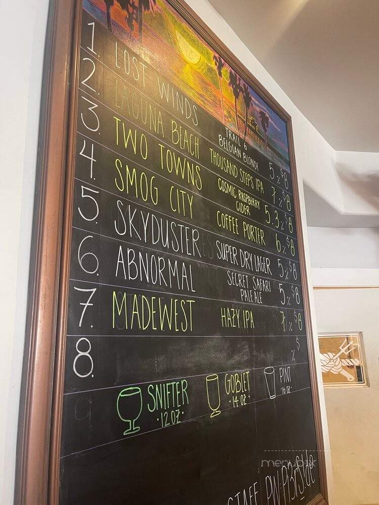 Pierside Kitchen + Bar - San Clemente, CA menu_pic