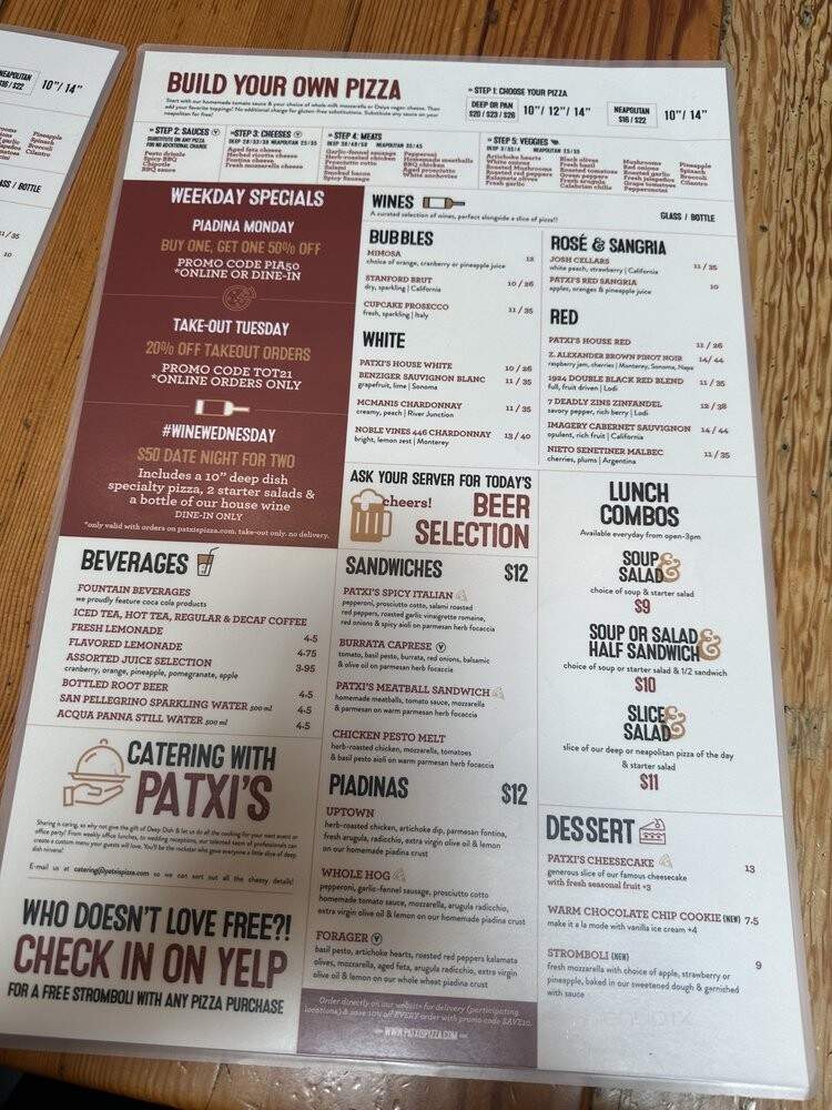 Patxi's Pizza - Santa Barbara, CA