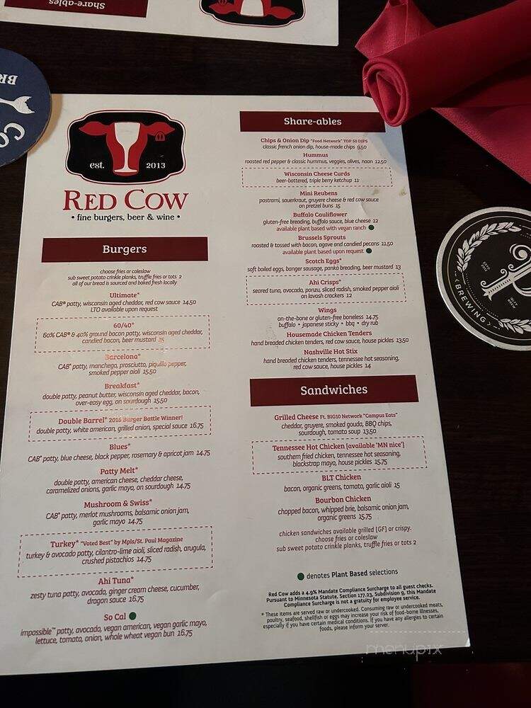 Red Cow - Minneapolis, MN