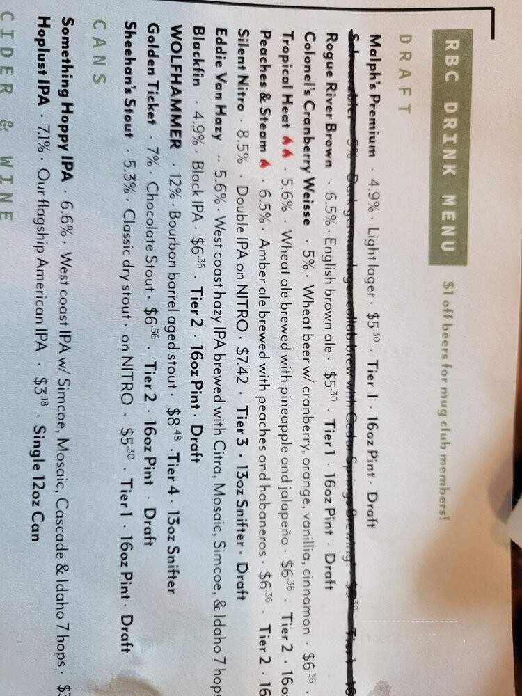 Rockford Brewing Company - Rockford, MI