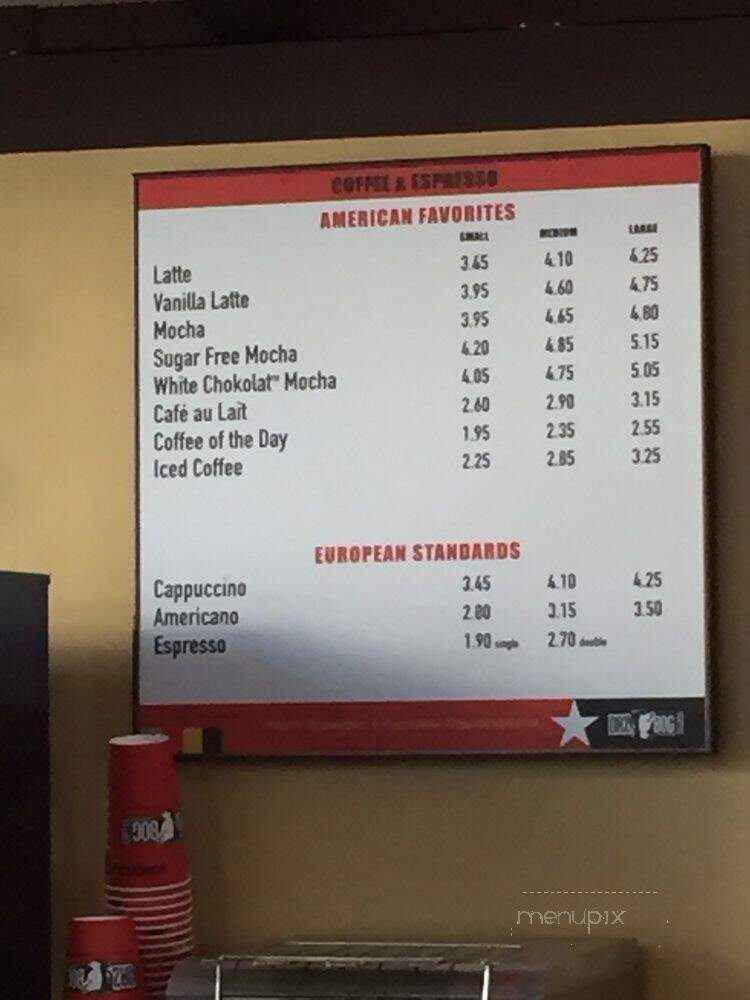 Dazbog Coffee - Denver, CO menu_pic