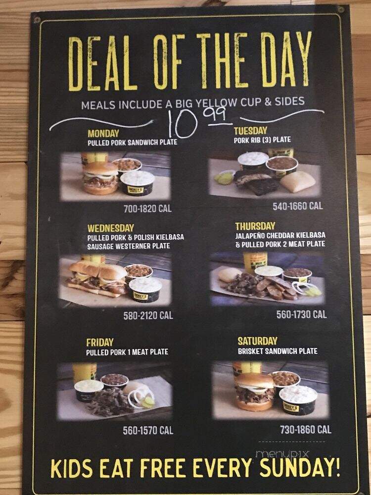 Dickey's Barbecue Pit - Fresno, CA menu_pic