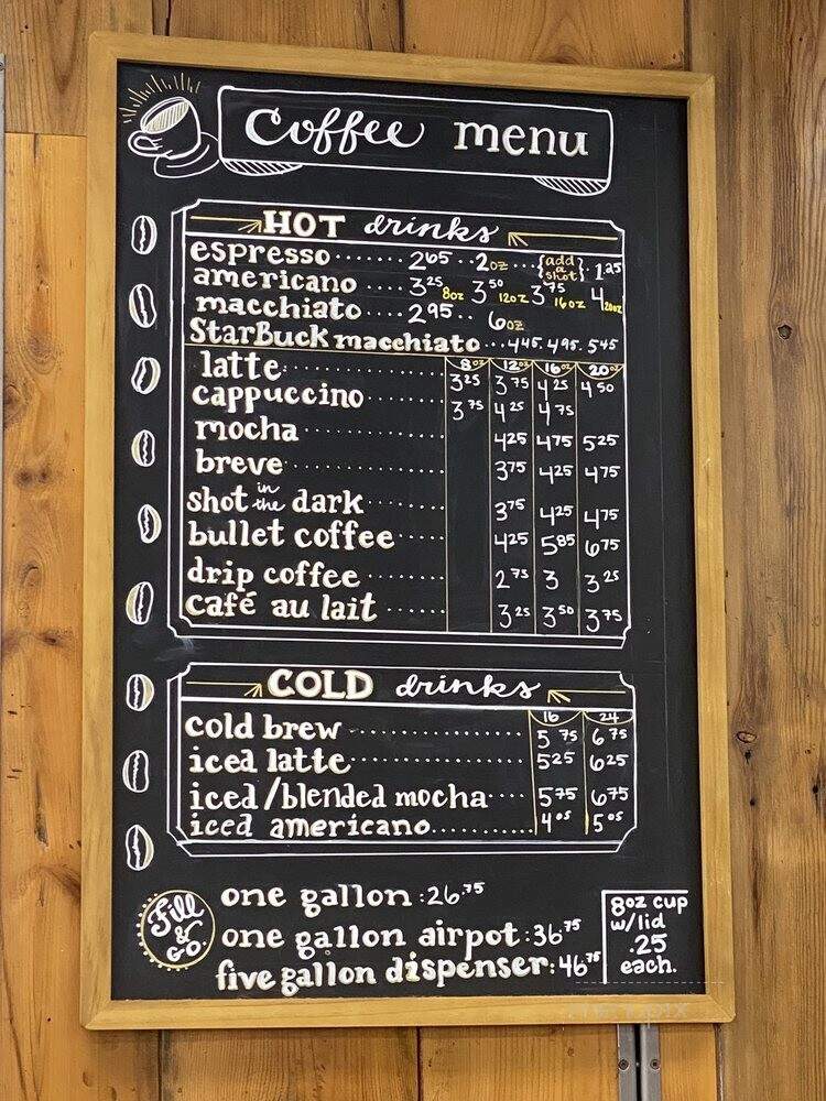 Moab Coffee Roasters - Moab, UT menu_pic