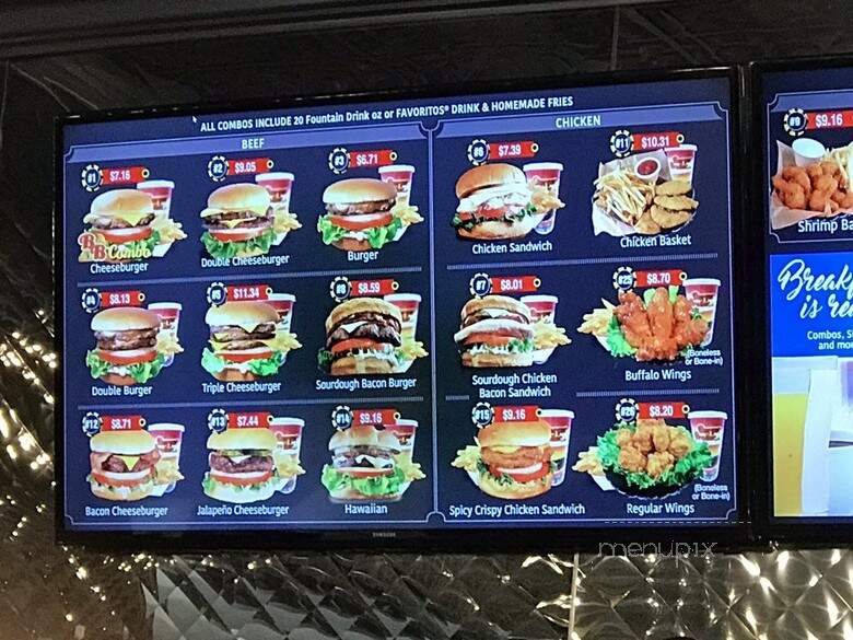 Burger Broiler - Tacoma, WA menu_pic