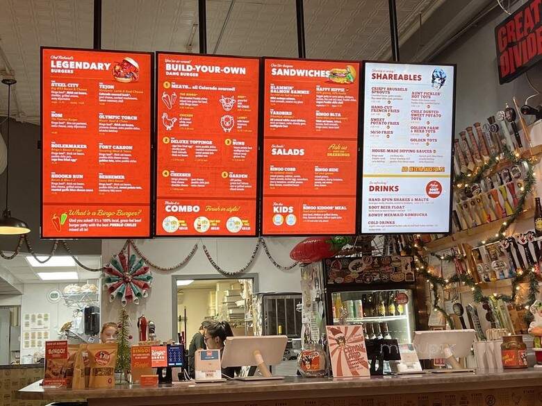 Bingo Burger - Colorado Springs, CO menu_pic
