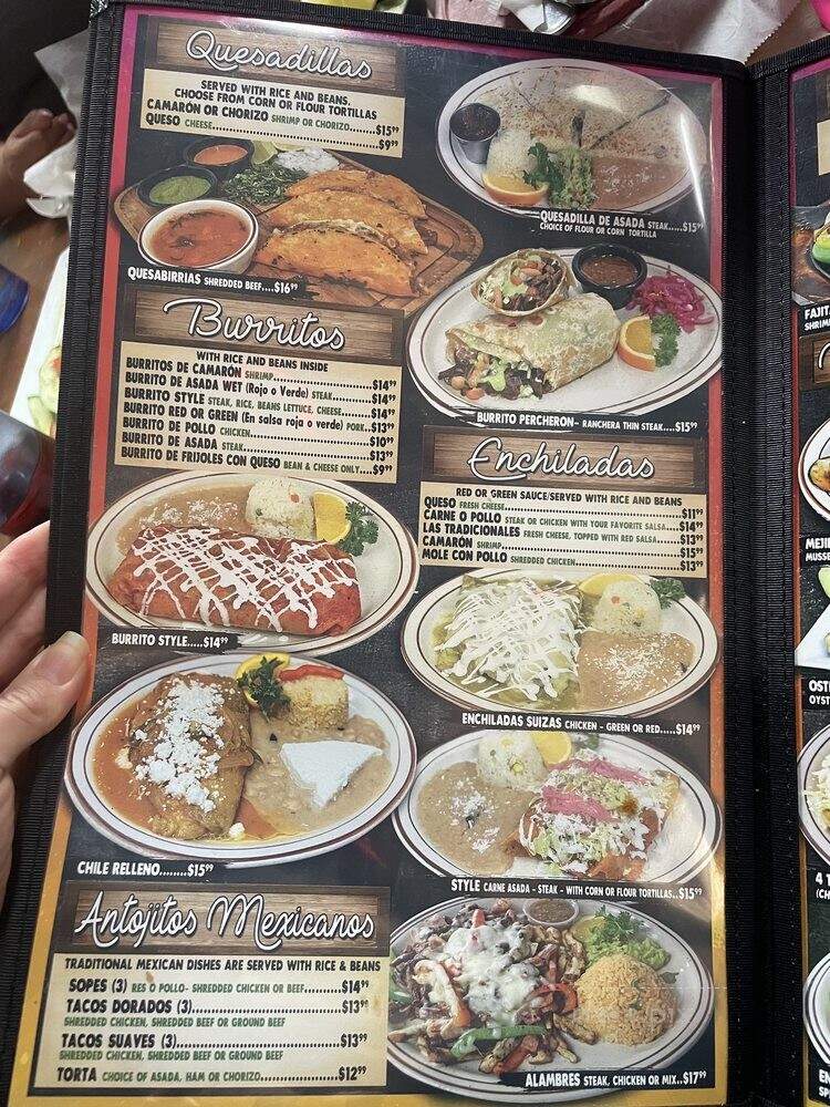 La Mojarra Loca - Las Vegas, NV menu_pic