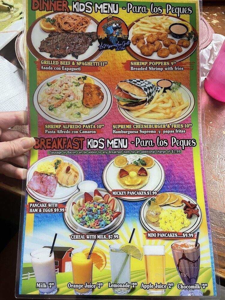 La Mojarra Loca - Las Vegas, NV menu_pic
