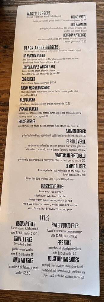 Dempsey's Burger Pub - Wichita, KS menu_pic
