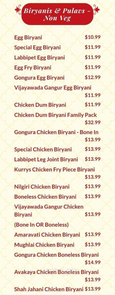 Kurrys - Farmington Hills, MI menu_pic