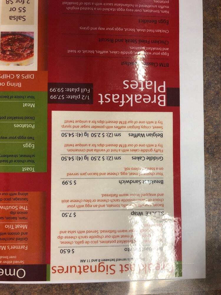 Better Than Mama's - Salem, OR menu_pic
