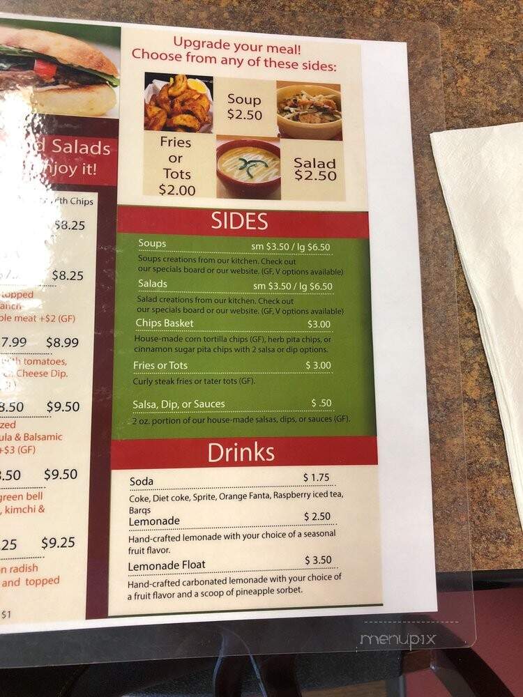 Better Than Mama's - Salem, OR menu_pic