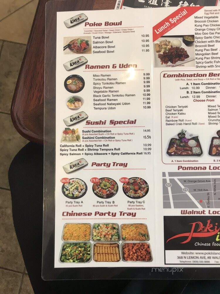 Kaya Asian Cuisine - Pomona, CA