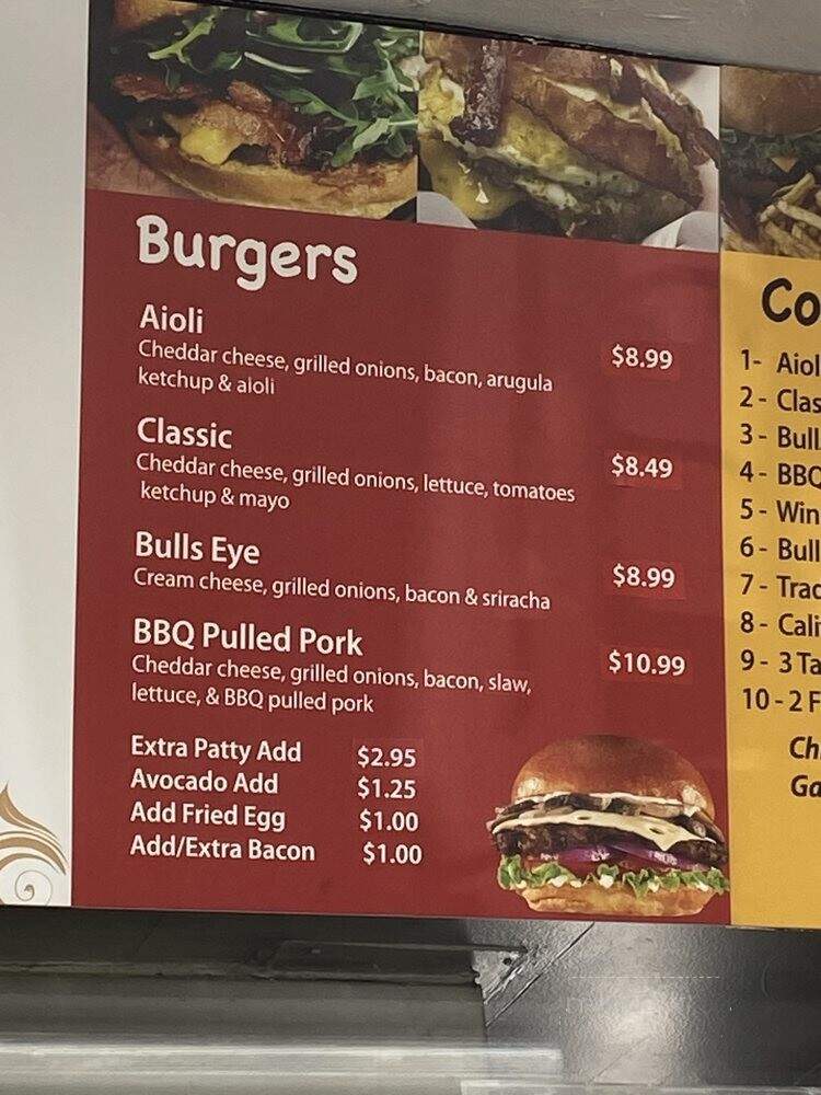 Toro Grillhouse - Glendale, CA menu_pic