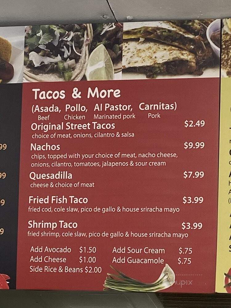 Toro Grillhouse - Glendale, CA menu_pic