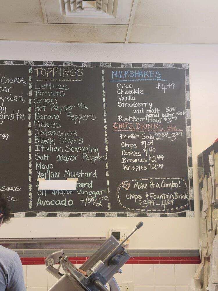 Stack Subs - Lakewood, CO menu_pic