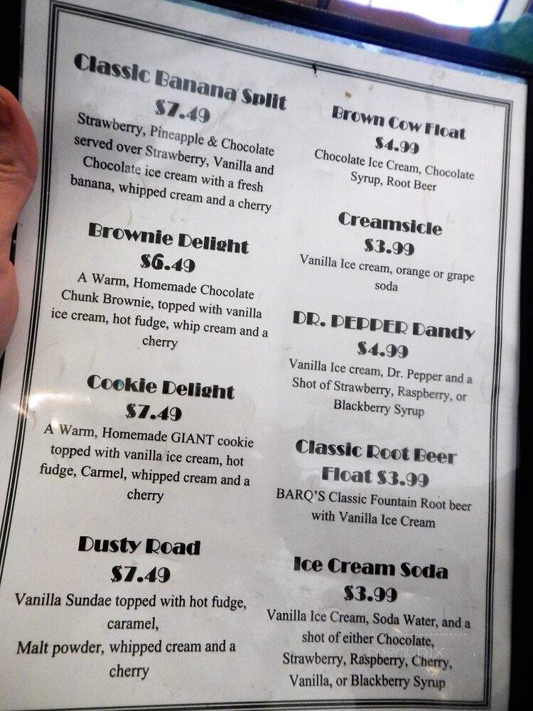 Hubcap Diner - Hill City, SD menu_pic