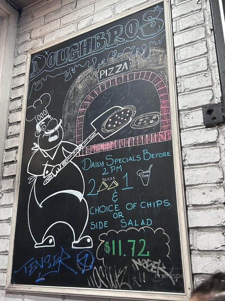 Dough Bros. Pizzeria and Sub Shop - Chicago, IL menu_pic
