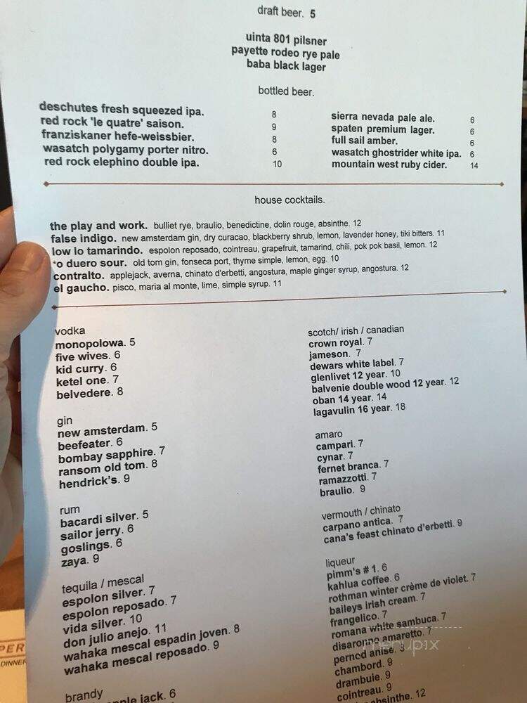 Copper Kitchen - Holladay, UT menu_pic