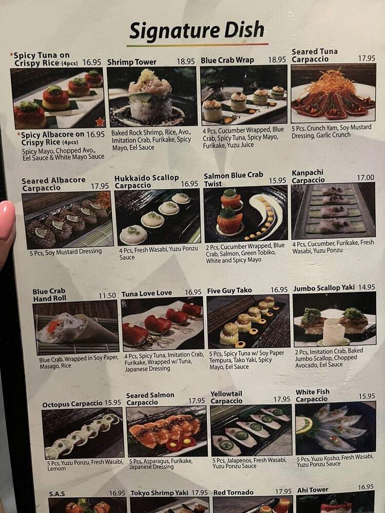 Musashi Sushiya - Lake Forest, CA menu_pic
