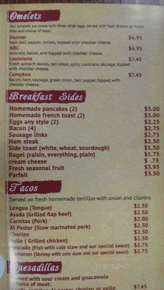 Green Chili - Compton, CA menu_pic