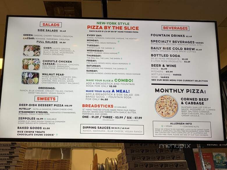 Lucky Slice Pizza - Clearfield, UT menu_pic