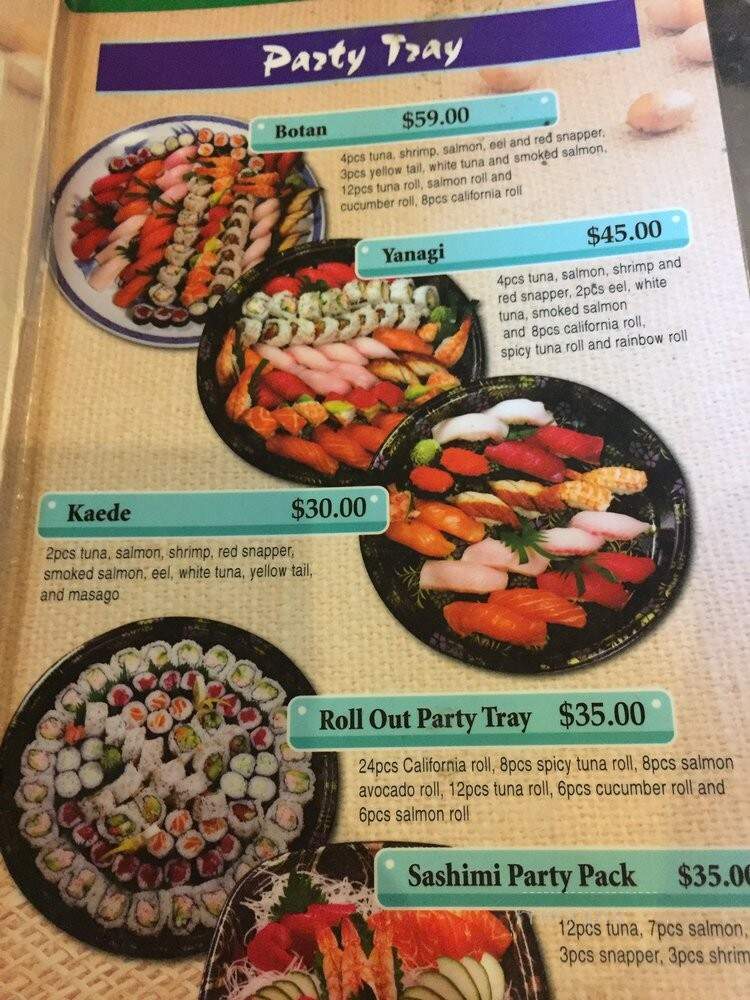 Edohana Sushi - Irving, TX menu_pic