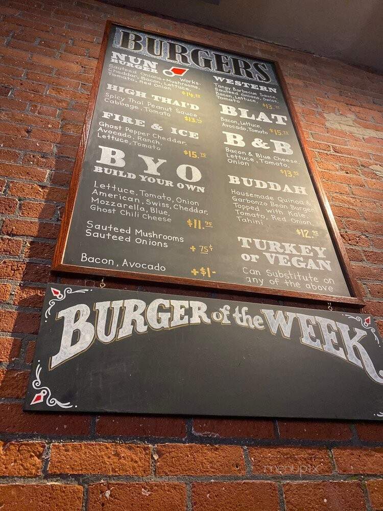 Red Nun Bar & Grill - Dennis, MA menu_pic